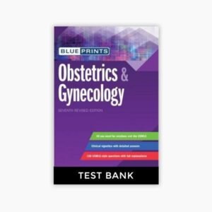 Blueprints Obstetrics & Gynecology 7th Edition Callahan Test Bank