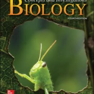 Biology: Concepts and Investigations 4th Edition Hoefnagels TEST BANK
