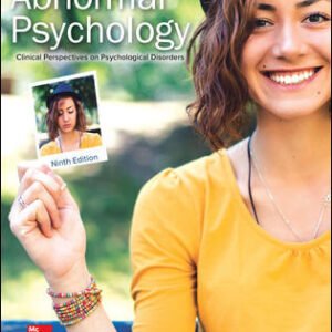 Abnormal Psychology: Clinical Perspectives on Psychological Disorders 9th Edition Whitbourne TEST BANK