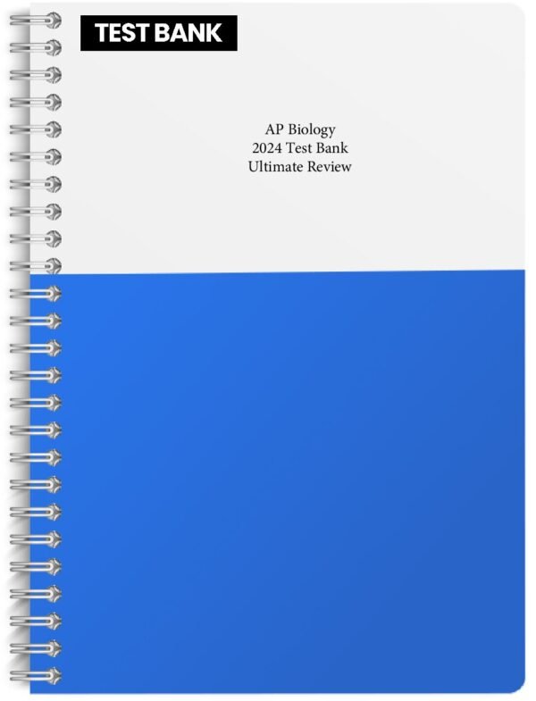 AP Biology 2024 Test Bank Ultimate Review
