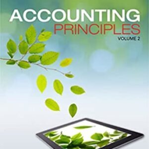 Accounting Principles 7Th Canadian Edition Volume 2 By Jerry J. Weygandt