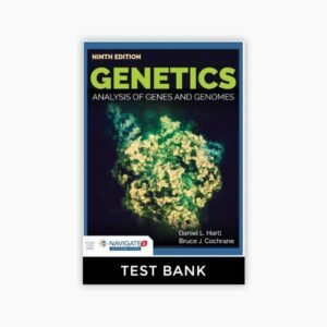 Genetics- Analysis of Genes and Genomes- Analysis of Genes and Genomes 9th Edition Hartl Test Bank
