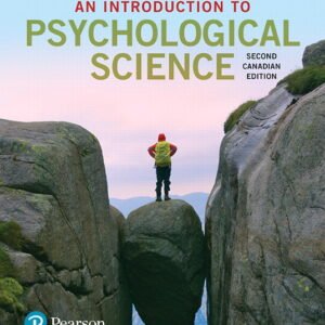 An Introduction to Psychological Science 2nd Canadian Edition Krause TEST BANK