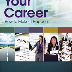Your Career How To Make It Happen 9th Edition by Lauri Harwood – Test Bank